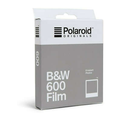 Polaroid originals B&W 600 Film 8 Instant Photos Белая