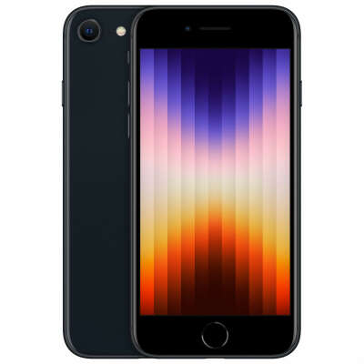 Apple iPhone SE, 64 ГБ, «тёмная ночь»