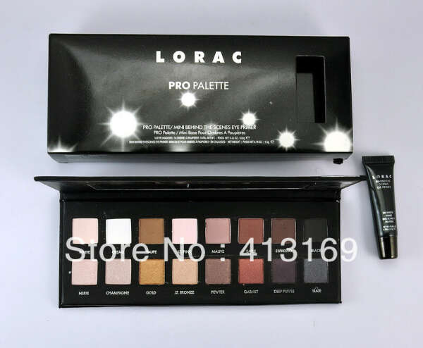 Free Shipping 1 Pieces/Lot New Lorac Pro Palette 16 Colors Eyeshadow & Primer!-in Eye Shadow from Beauty & Health on Aliexpress.com