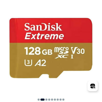 Карта SanDisk Extreme 128 Гб MicroSD