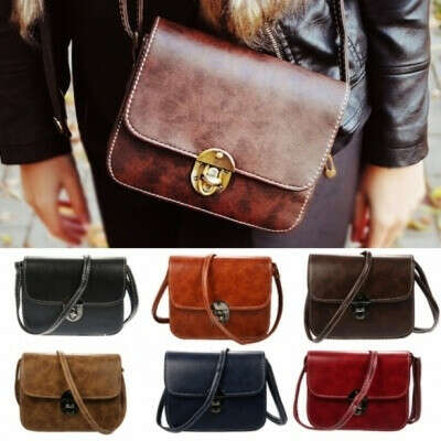 Women&#039;s Vintage Style Messenger Bag Flap Bag One Shoulder Bag