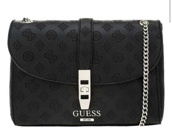 Черная сумка через плечо Guess