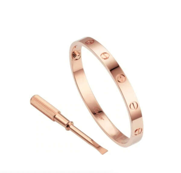 Cartier Love bracelet pink