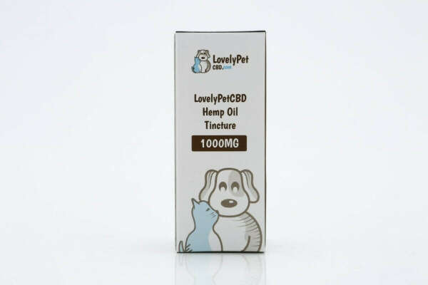 LovelyPetCBD Hemp Oil Tincture - 1000MG Per Bottle