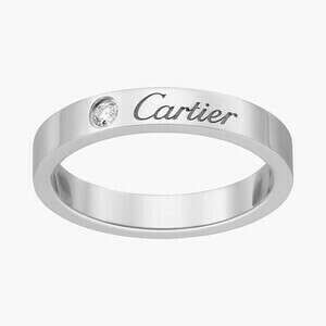 Обручальное кольцо C de Cartier — купить в официальном магазине Cartier