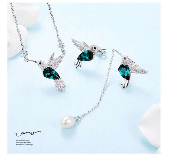 Jewelry Set - Hummingbird