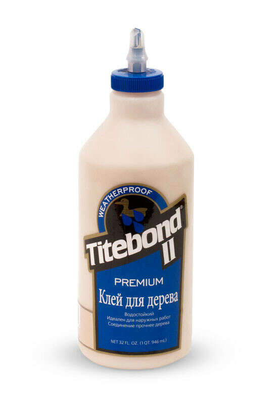 Titebond II Premium Wood Glue (Тайтбонд) Клей ПВА 0.946 л.