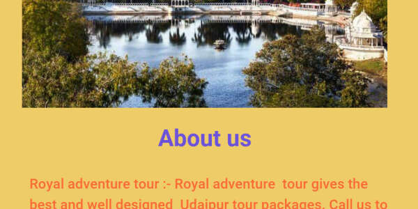 Book now ultimate udaipur tour package at reaonable price- Royal adventure.