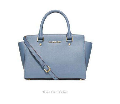 Selma Saffiano Leather Medium Satchel | Michael Kors