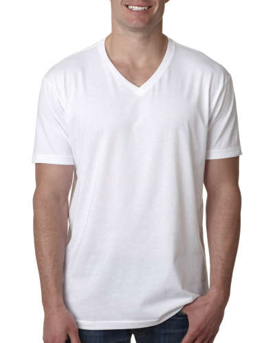 Базовые белые футболки, v вырез