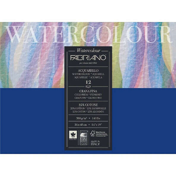 Альбом для акварели Watercolour Studio 300г/м.кв, Фин