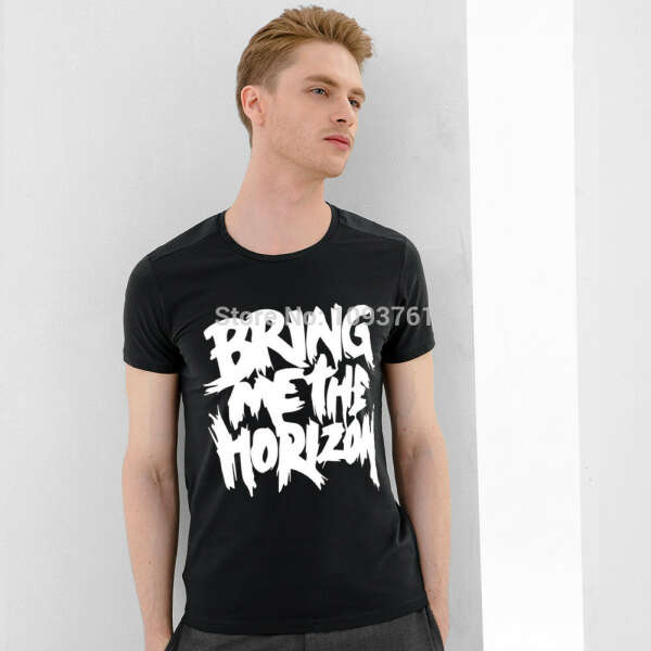 Aliexpress.com : Buy Bring Me The Horizon Men T Shirts Camisetas Music Band Design Casual Fitness Tee Shirts Cotton O Neck Tops Tshirts Short Sleeve  from Reliable T-Shirts suppliers on Super T Shirt  | Alibaba Group
