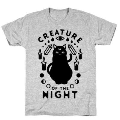 CREATURE OF THE NIGHT T-SHIRT L
