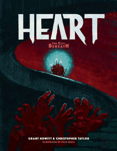 Heart: The City Beneath RPG - Rowan, Rook and Decard