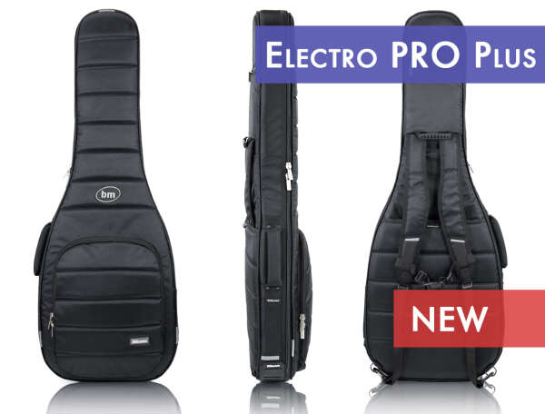 Полужесткий чехол для электрогитары Electro PRO Plus (черный)