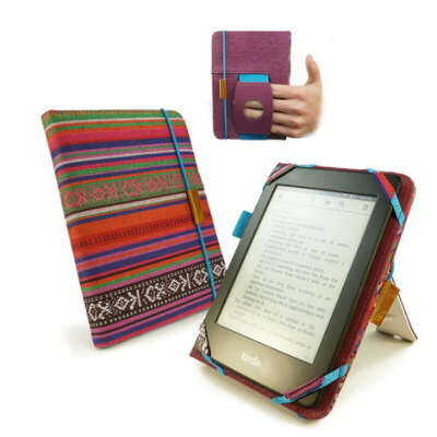 Tuff-Luv Embrace Plus Material Case for 6" e-readers (Amazon, Sony, Kobo)-Navajo