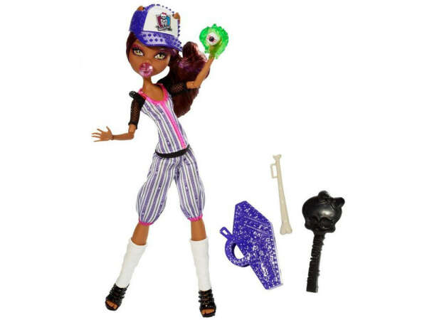 MONSTER HIGH CLAWDEEN WOLF BJR12 Ghoul sports