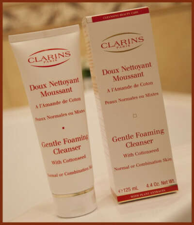 Очищающий мусс Clarins Gentle Foaming Cleanser with Cottonseed