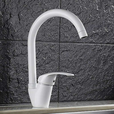 Contemporary Single Handle One Hole Electroplated Standard Spout Kitchen Faucet– FaucetSuperDeal.com