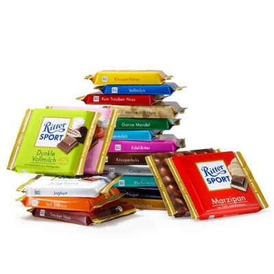 хочу много разных видов ritter sport