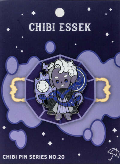 Critical Role Chibi Pin No. 20 - Essek