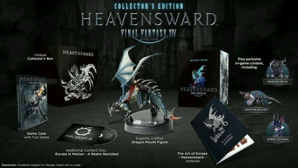 Final Fantasy XIV: Heavensward Collectors Edition PC-DVD Europe New