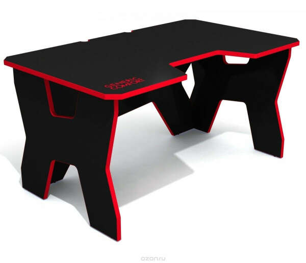 Компьютерный стол DxRacer Generic Comfort Gamer2/DS/N Черный / Красный