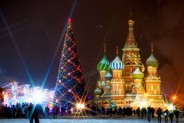 Новый год 2018 в Москве