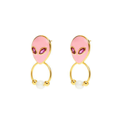 90’s Alien Earrings VIVA LA VIKA