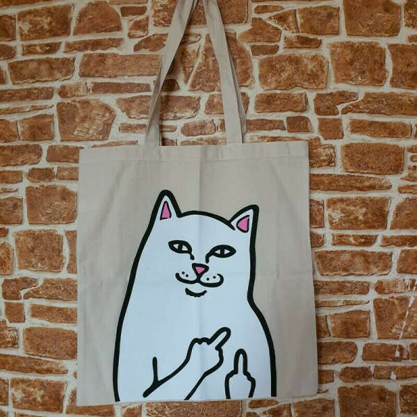 Сумка шопер ripndip (RIPNDIP)