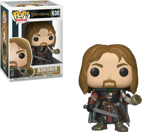 Amazon.com: Funko Pop Movies: Lord of The Rings - Boromir Collectible Figure, Multicolor: Toys & Games
