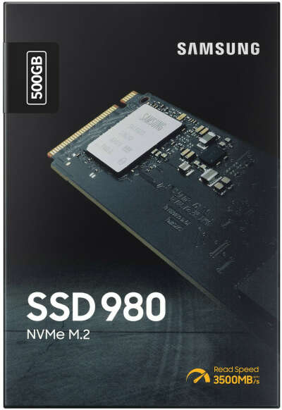 Накопитель Samsung SSD 980 M.2 NVMe, MZ-V8V500BW, 500 Гб | Online Samsung