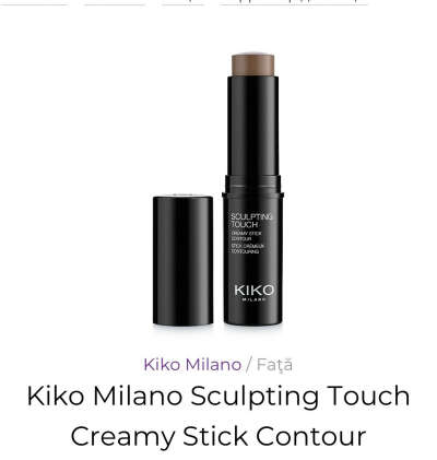 Kiko Milano Sculpting Touch Creamy Stick Contour