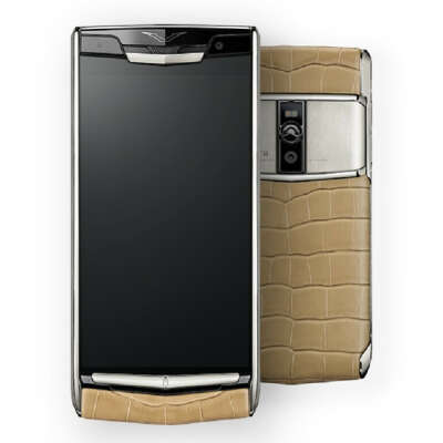 Vertu Signature Touch Almond Alligator - the vertu boutique