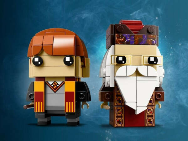 LEGO  Рон Уизли и Альбус Дамблдор