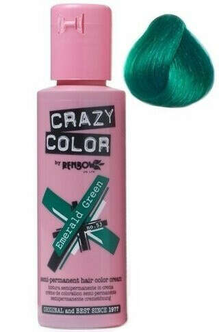 Краску для волос Crazy Color Emerald Green