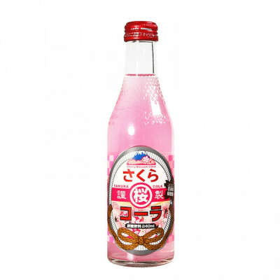 Напиток газированный Кола со вкусом Сакуры Kimura