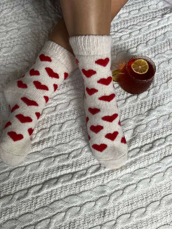 Теплые домашние носки
