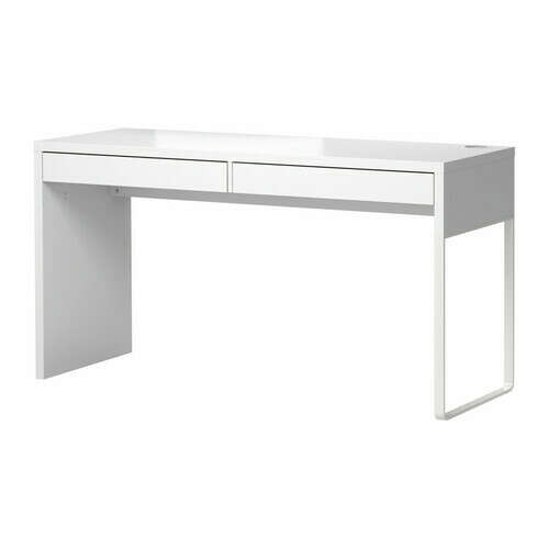 МИККЕ Письменный стол - белый  - IKEA