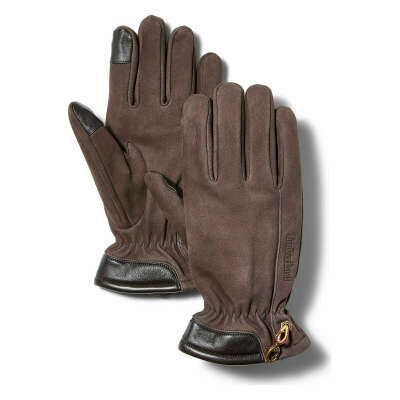 TIMBERLAND NUBUCK GLOVE WITH TOUCH TIPS