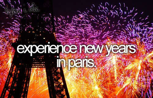 провести Новый Год в Париже