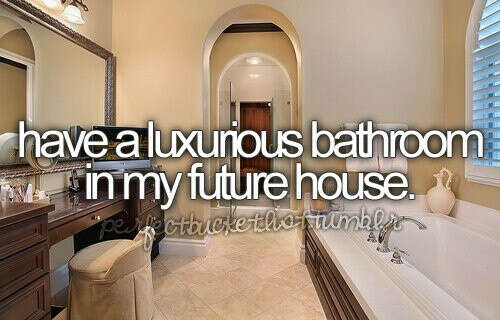 Люксовую ванну в моем будущем доме