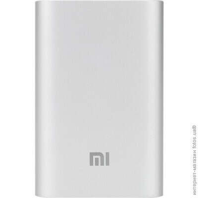 Xiaomi Mi Power Bank 10000 мAч , Silver Original (NDY-02-AN-SL) (Xiaomi Mi Power Bank 10000)