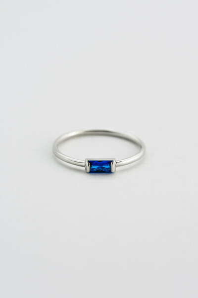 BAGUETTE Blue Ring