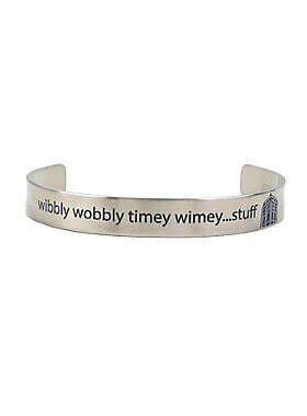 Doctor Who Timey Wimey TARDIS Cuff Bracelet