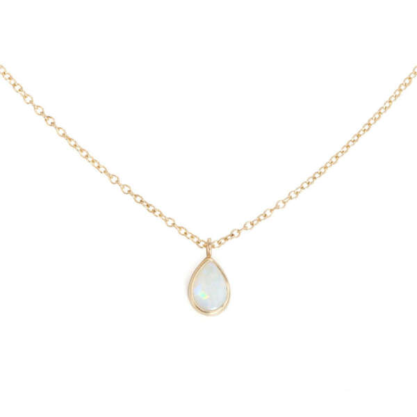 OPAL TEARDROP NECKLACE