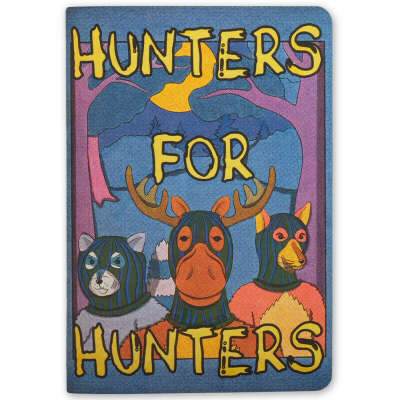 Блокнот «Hunters for hunters», cиний цвет, А5, 80 стр., разлиновка: нет — купить в Санкт-Петербурге с доставкой сегодня на DARI DARI