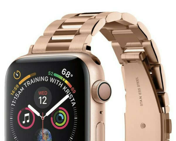 Ремешок Apple watch розовое золото