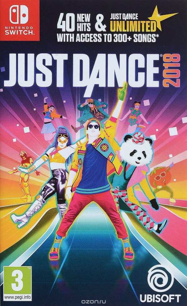 Just Dance 2018 switch