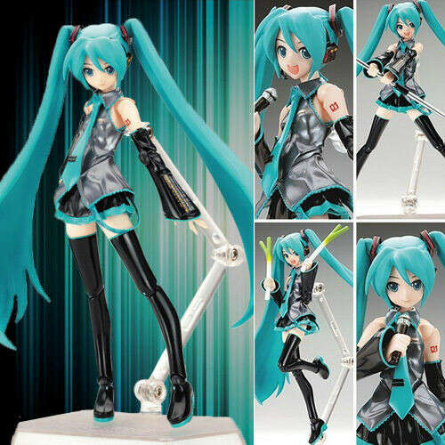 New In Box VOCALOID Hatsune Miku Anime 1/8 Scale Painted Action PVC Figure 5.2"